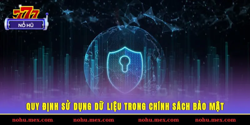 Quy định sử dụng dữ liệu trong chính sách bảo mật