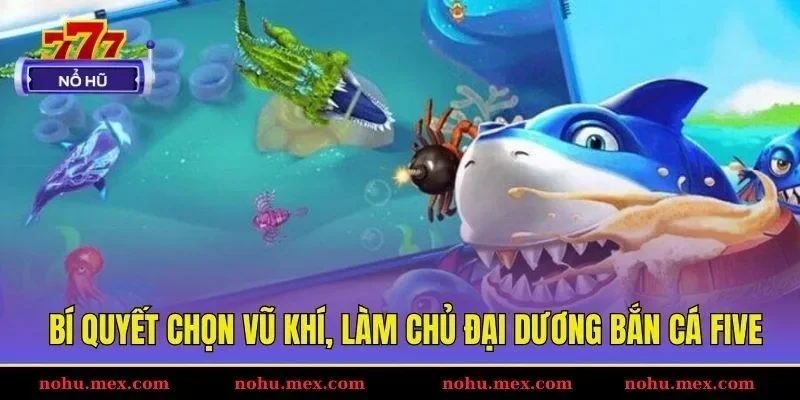 B&iacute; quyết chọn vũ kh&iacute;, l&agrave;m chủ đại dương bắn c&aacute; Five