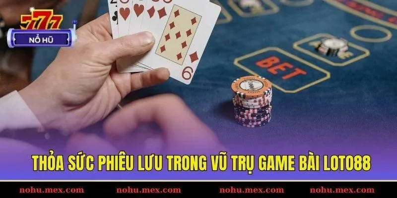 Thỏa sức phi&ecirc;u lưu trong vũ trụ game b&agrave;i Loto88